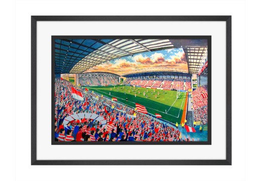 DW Stadium Fine Art Print - Wigan Athletic Warriors Rugby League